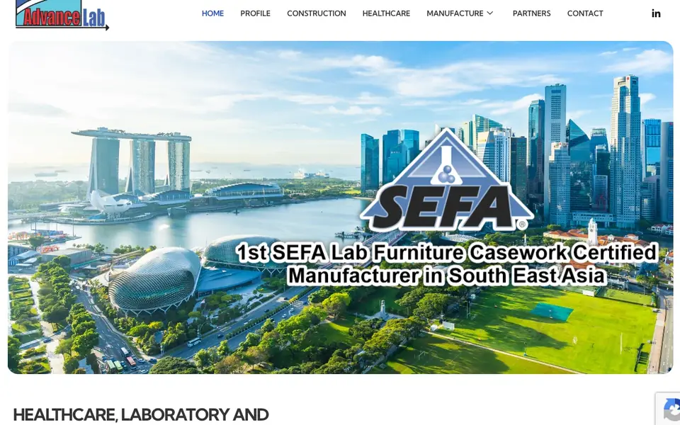 Advancelab website homepage, 4 Oct 2026