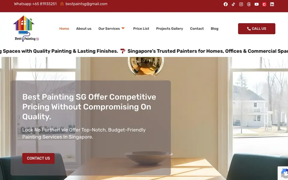 Best Painting SG website homepage, 4 Oct 2026