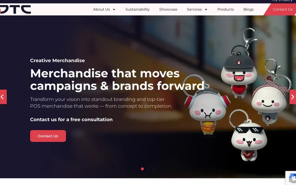 DTC World Corporation website homepage, 4 Oct 2026
