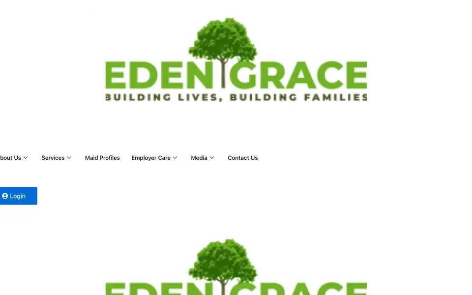 Eden Grace Singapore website homepage, 4 Oct 2026
