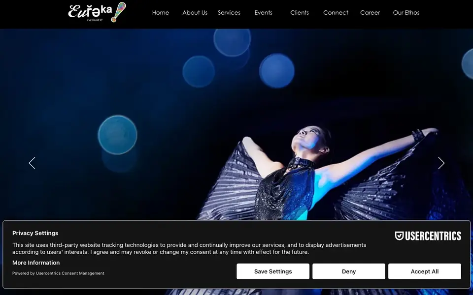 Eureka! Campaign Associates website homepage, 4 Oct 2026