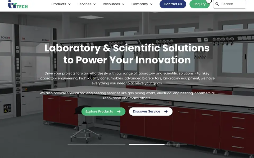 IT Technologies Pte Ltd website homepage, 4 Oct 2026