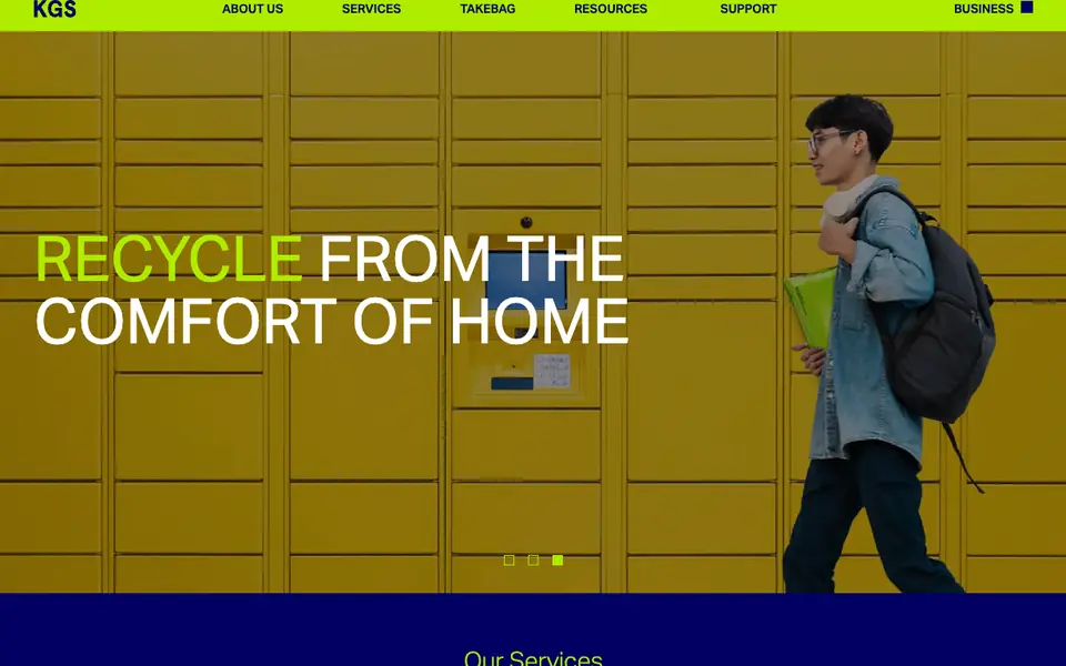 KGS website homepage, 4 Oct 2026