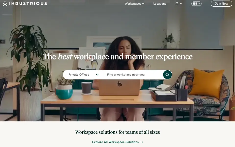 The Great Room website homepage, 4 Oct 2026