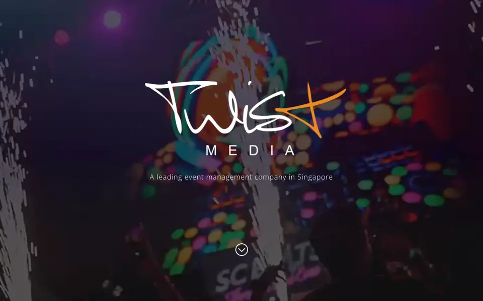Twist Media website homepage, 4 Oct 2026