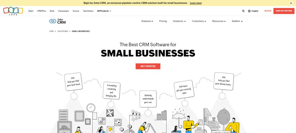 Zoho CRM