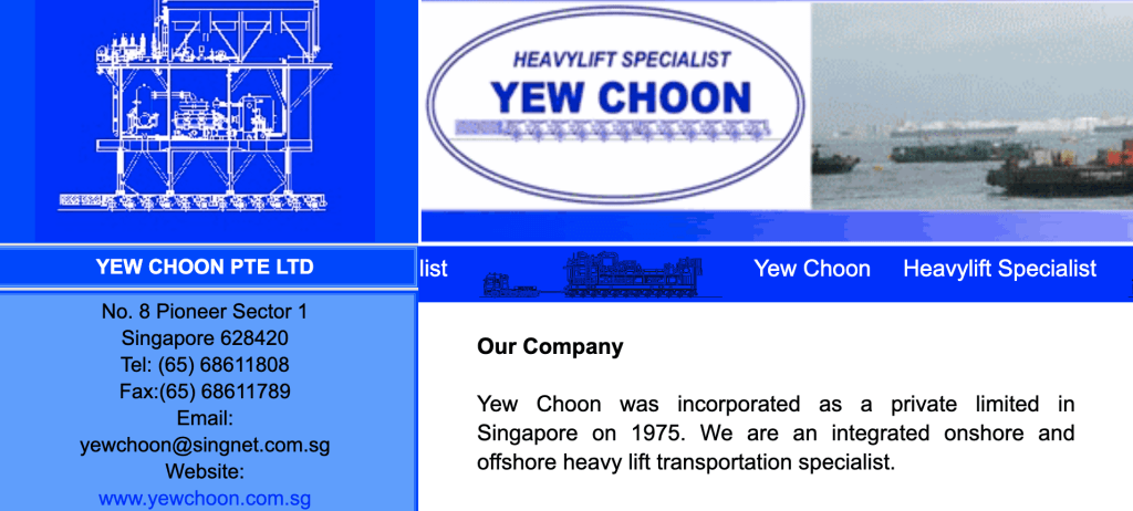 Yew Choon Pte Ltd